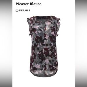 CAbi Weaver Blouse size M